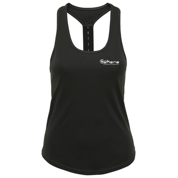 Sphere Fitness - Performance Strap Back Vest Thumbnail