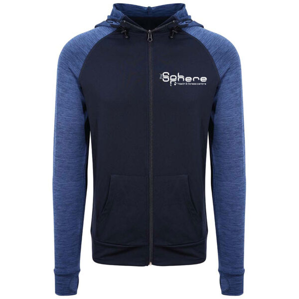 Sphere Fitness - Contrast Performance Zoodie Thumbnail